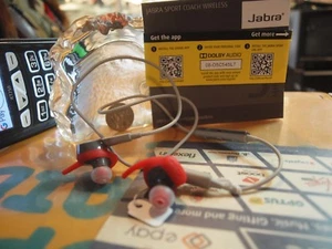 JABRA SPORT COACH WIRELESS EARPHONES / FOR PARTS OR NOT WORKING ! - Bild 1 von 3