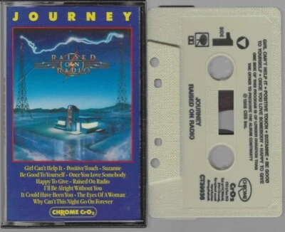 Journey Raised on Radio (Cassette, 1986 CBS) VG-VG+ - Image 1 of 3
