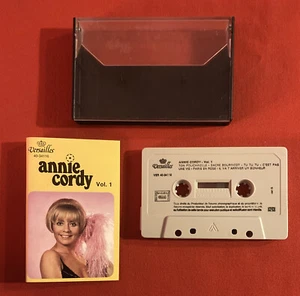 ANNIE CORDY VOL 1 VER 40-34116 VERSAILLES CASSETTE AUDIO K7 BON ÉTAT - Picture 1 of 2
