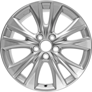 New 18" x 7.5" Silver Alloy Replacement Wheel Rim 2013-2015 for Toyota Rav 4 - Picture 1 of 6
