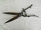 Antique All Iron & Steel Lawn Hand Shears