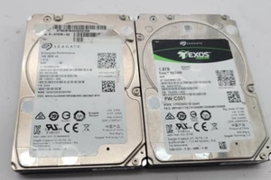 Lot of 2 Seagate 1.8TB 2.5" SAS Hard Drive (ST1800mm018 -ST1800MM0129) - Picture 1 of 2