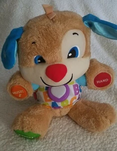 Puppy dog Laugh & Learn Smart Stages Learning Toy Baby Plush - Picture 1 of 8