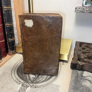 1702 Antik Buch THEOLOGIAE MORALIS CATHOLICA DE SEPTEM SACRAMENTIS DOCTRINA RAR - Bild 1 von 6