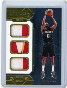 2018-19 Panini Dominion Reigning 3s Triple Patch #RT-JHD James Harden #10/10 - Bild 1 von 2
