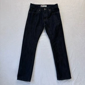 Levis Jeans Boy 16 Reg 28 x 28 Dark Wash 511 Slim Fit - Picture 1 of 11