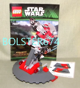 SITH SPEEDER Loose From Star Wars Old Republic 75001 Lego No Figures Ship Only - Picture 1 of 6