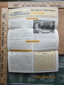 m/s mount Washington cruise news New Hampshire mailer 1995 - Picture 1 of 5