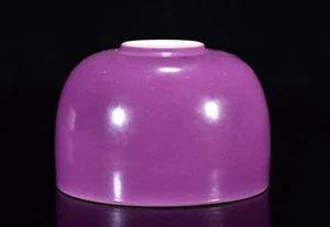 Collectable Art Hand Painting Red Glaze Porcelain Wash - Picture 1 of 9