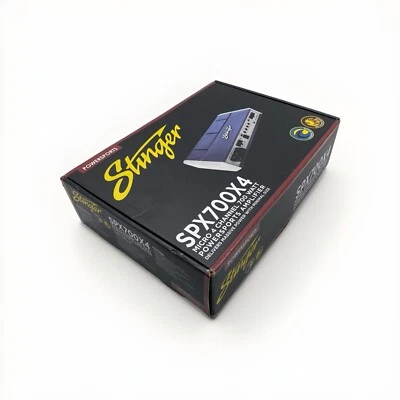 Stinger SPX700X4 Micro Amplifier 4-CH 700W for PowerSports/Marine Application - Image 1 of 4
