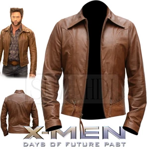 Lederjacke inspiriert von X-Men: Zukunftstage Vergangenheit Wolverine Logan von Suzahdi - Bild 1 von 6