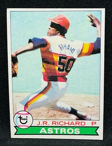 1979 Topps Baseball - J.R. RICHARD #590 - HOUSTON ASTROS - Picture 1 of 2