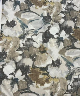 Mill Creek Swavelle织物枕头缝纫织物水彩花卉3码 — 第 1/4 张图片