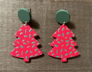 Weihnachtsbaum Ohrringe - Bild 1 von 1