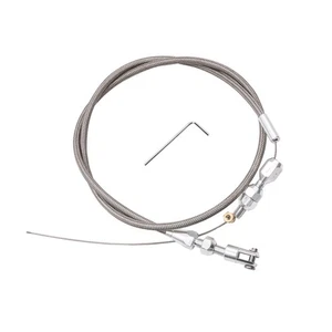 36in Braided Throttle Cable Kit for 97-07 Chevrolet/Chevy LS1 Engine Repair F - Picture 1 of 9