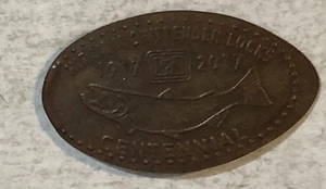 Chittenoen Locks Centennial Pressed Elongated Penny PP3 - Picture 1 of 2