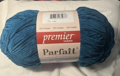 Premier Parfait Yarn (original) TEAL 10.5 oz/574 yds BIG SKEIN Weight 5 Bulky - Image 1 of 3