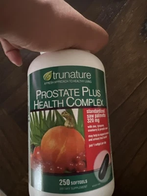 HEALTH COMPLEX Saw Palmetto with Zinc 250 Softgels caps - Image 1 of 3