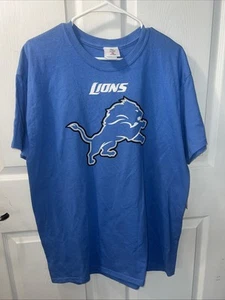 Maglia manica corta NFL Team Apparel adulto Detroit Lions Stafford taglia Large - Foto 1 di 9