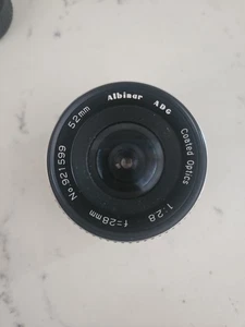 Albinar ADG 28mm F2.8 2.8 Wide 52mm Camera Lens - Picture 1 of 5
