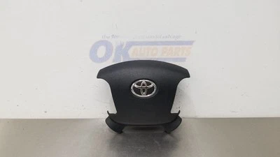12 TOYOTA TUNDRA STEERING WHEEL SRS LEFT DRIVER BLACK WITH RADIO CONTROLS OPTION — 第 1/4 张图片