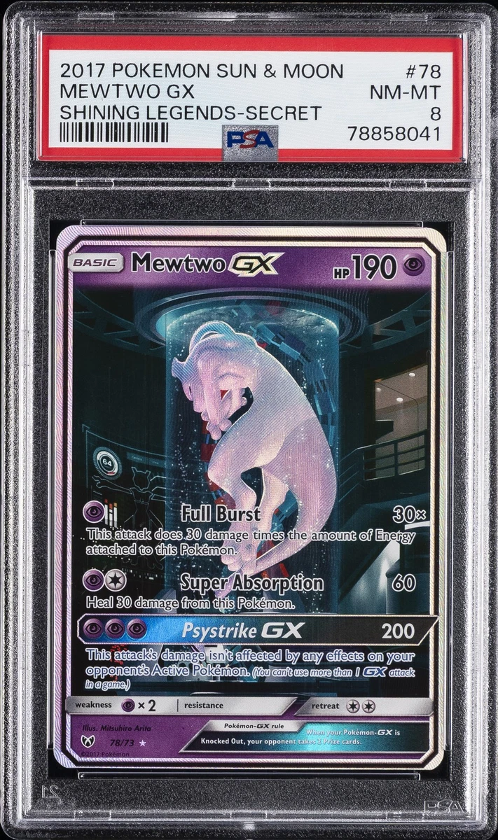 ミュウツー-GX PSA 10 S.E.P. SHINING LEGENDS ミュウツー-GX PSA 10 S.E.P. SHINING LEGENDS PSA 10 Gem Mint Mewtwo