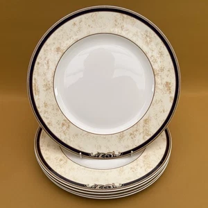 Wedgwood Cornucopia Bone China 5 Dinner Plates Seconds NO GOLD RIM 27cm - Picture 1 of 17