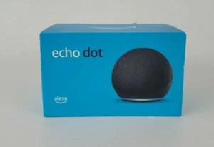 NEW Echo Dot (4th Gen, 2020 release) | Smart speaker with Alexa | Charcoal - Picture 1 of 2