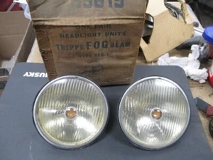 Trippe Fog Lamp Bulbs TFB-1 NOS New in Box Pair Not Senior or Junior - Picture 1 of 4