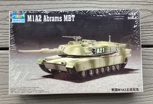TRUMPETER 1/72 U.S. ARMY M1A2 ABRAMS MAIN BATTLE TANK MODEL KIT # 07279 F/S - Picture 1 of 12