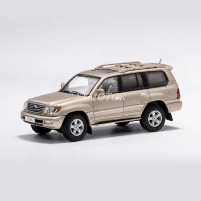 GCD 1:64 LEXUS LX470 SUV Diecast Car Model Toys Gifts White/Black/Gold/Silver - Image 1 of 4