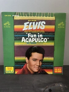Elvis Presley LP Fun In Acapulco RCA VICTOR LSP-2756 1s/1s True 1st Pressing VG+ - Imagen 1 de 9