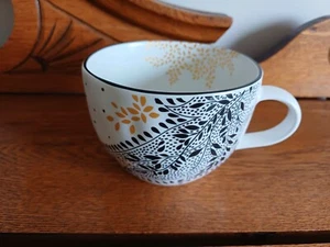 Portmeirion Large Sara Miller Artisanne Paisley Porcelain Cup - Picture 1 of 5