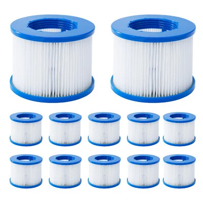 SUNYRISY 12 Packs Spa Filter Replacement, Pool Filters Hot Tub Accessories