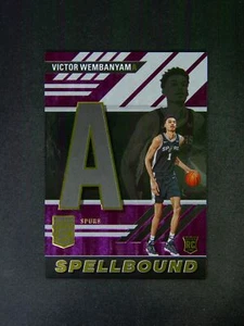 2023-24 Donruss Elite Victor Wembanyama #10 Spellbound Purple /49 Spurs RC - Picture 1 of 3