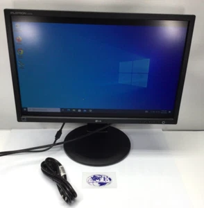 22" LG FLATRON E2210P E2210PW WIDESCREEN LED LCD MONITOR WITH STAND - Picture 1 of 7