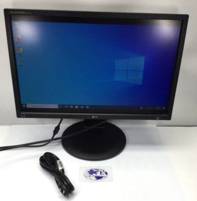22" LG FLATRON E2210P E2210PW WIDESCREEN LED LCD MONITOR WITH STAND - Image 1 of 4