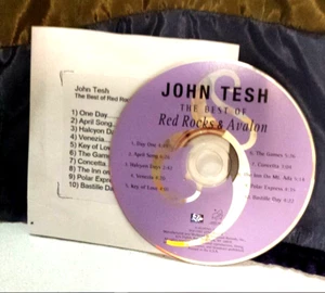 John Tesh Best Of Red Rocks & Avalon CD 1997 Contemporary Composer No Orig Pkg - Picture 1 of 4