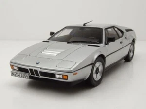 Modellino auto BMW M1 1980 argento 1:18 Norev - Foto 1 di 11