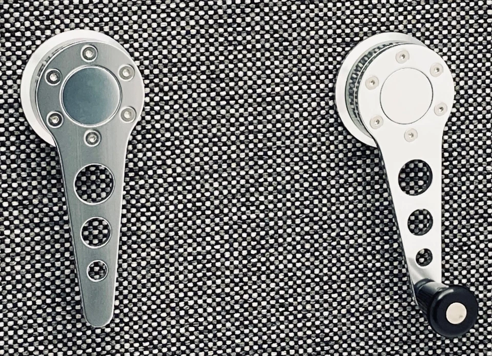 Bielas de ventana Billet y tirador de puerta para VW Escarabajo 49-66 Karmann Ghia 55-66 Tipo 3 Foto 1 de 1