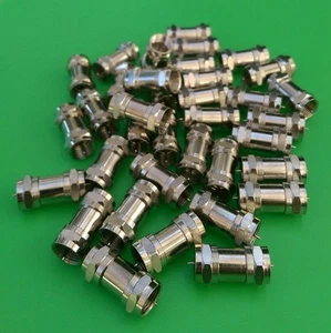 Conector de empalme F71 macho a macho (100 piezas) - Vendedor de EE. UU. - Imagen 1 de 3