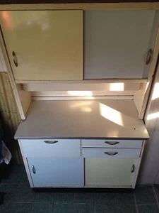 altes 50er 60er Jahre Küchenbuffet Küchenschrank Buffet Küche vintage rockabilly - Bild 1 von 8