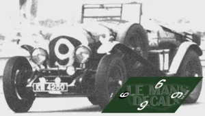 Decals Bentley 3 Litre Le Mans 1926 9 1:32 1:24 1:43 1:18 87 slot calcas - Picture 1 of 1