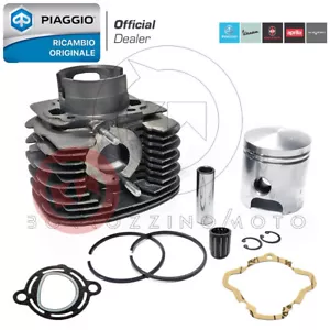 KIT CILINDRO PISTONE COMPLETO APE TM 703 - CAR P3 GUARNIZIONI + GABBIA A RULLI - Foto 1 di 4