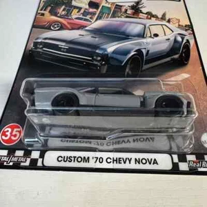 2021 Hot Wheels Premium Boulevard Custom '70 Chevy Nova - Foto 1 di 7