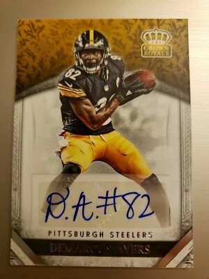 DeMARCUS AYERS 2016 PANINI CROWN ROYALE ROOKIE AUTO CARD #58. NEW. - Image 1 of 2