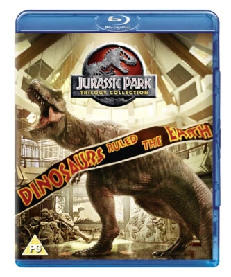 Jurassic Park Trilogy Blu-ray (2018) Richard Attenborough, Spielberg (DIR) cert - Image 1 of 2