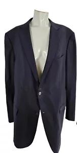 3493 Ermenegildo Zegna Su Misura Micronosohere Mens Navy Blue Fit Mila Blazer... - Picture 1 of 9