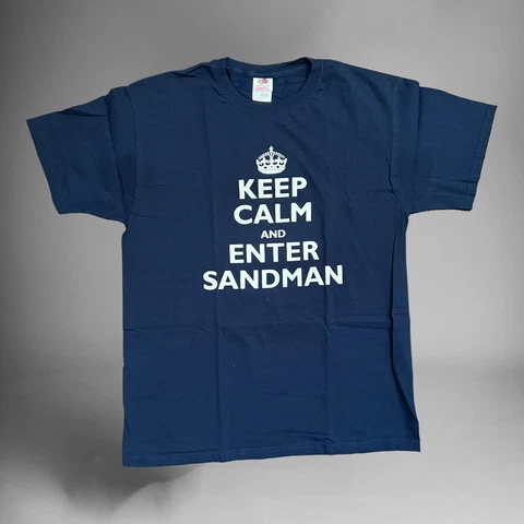 NWOT Vintage Yankees Mariano Rivera Keep Calm & Enter Sandman Size Large Cover
