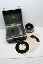 Vintage Johnny Stewart's Deluxe Electri-Call Game Caller w/speaker & 6 records